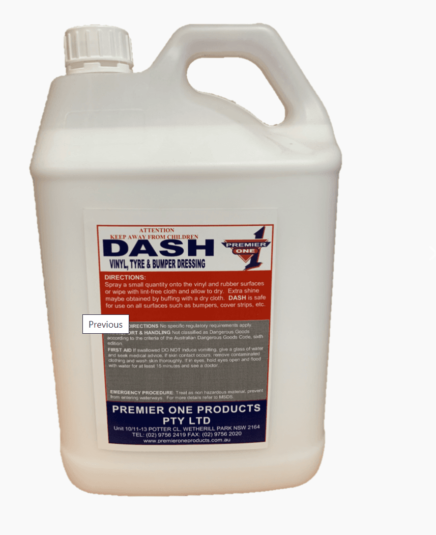 Dash Interior/ Tyre & Bumper Shine - Interior Clean - Premier One