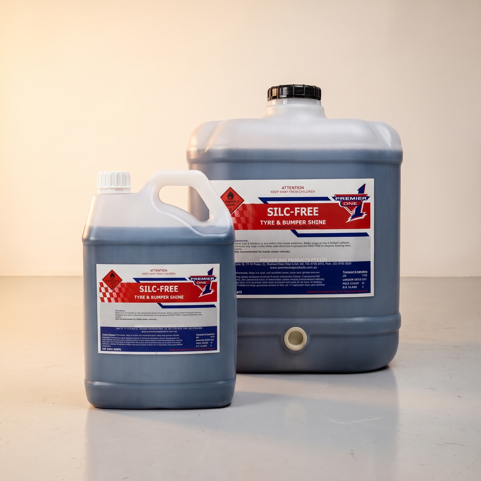Silcone Free Tyre Shine - Premier One · Chem Connect Australia