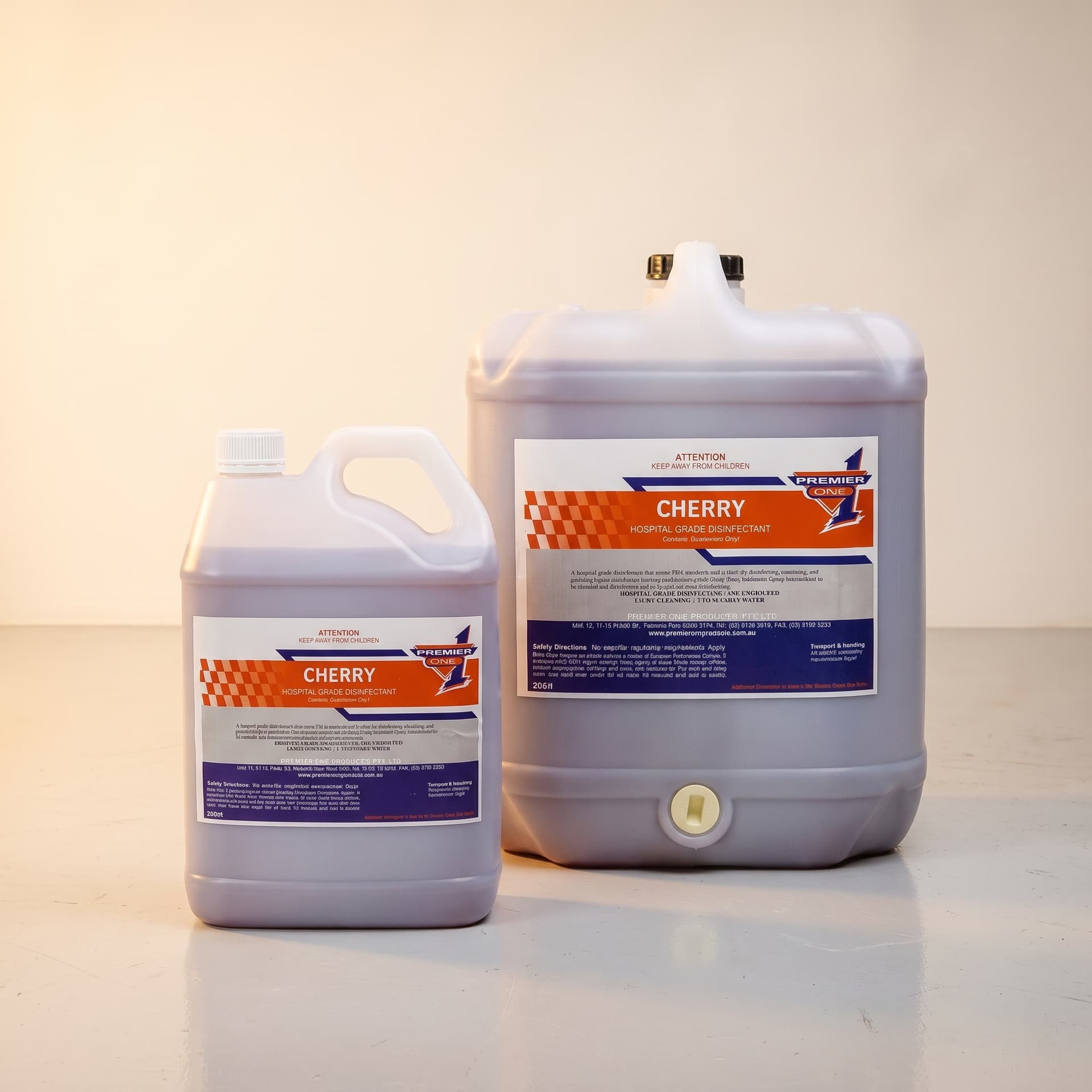 Cherry Disinfectant - Premier One · Chem Connect Australia